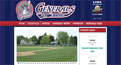 Desktop Screenshot of fortgenerals.com